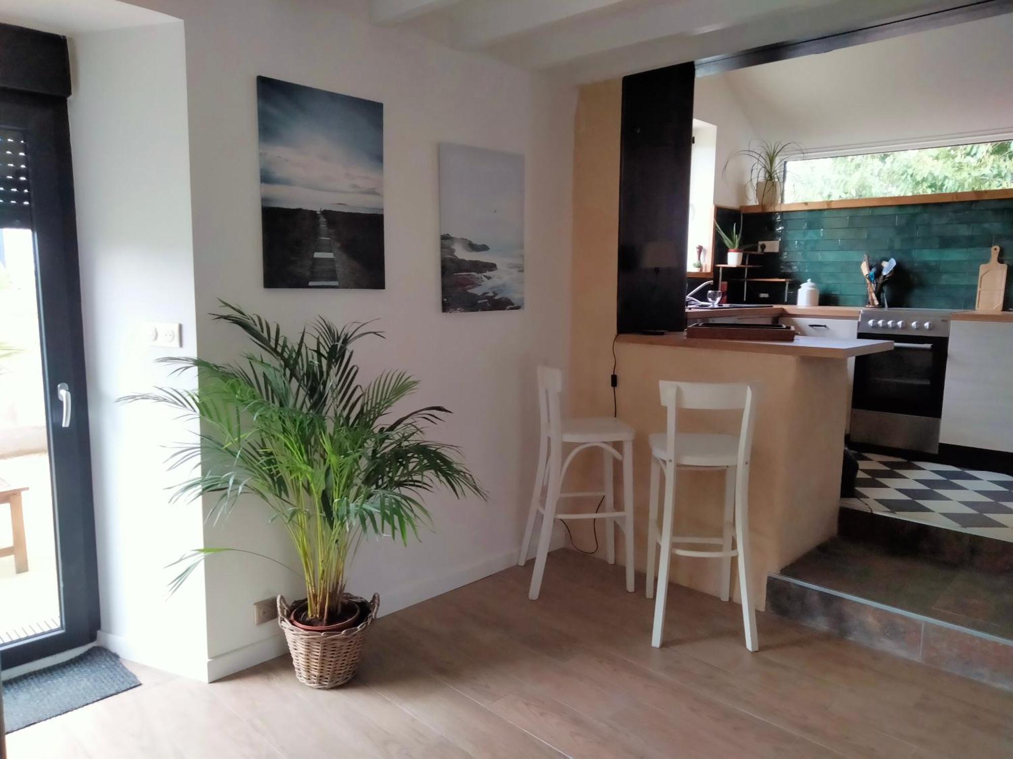 Gite 3 Chambres En Bord De Rance La Ville-ès-Nonais Exteriör bild